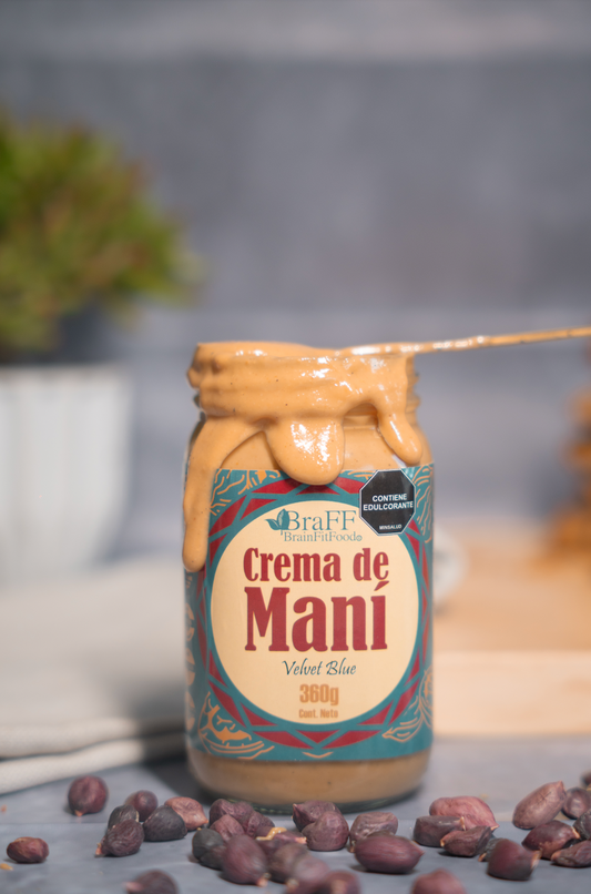 Crema de Maní Velvet Blue 360g