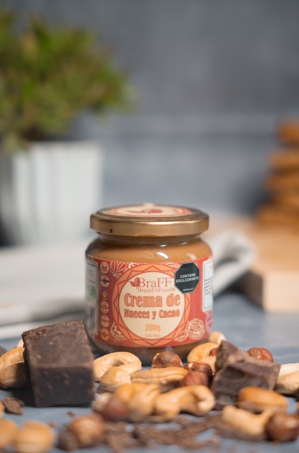 Crema de Nueces y Cacao 200g