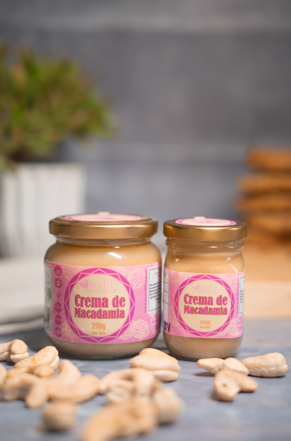 Crema de macadamia Natural 200g