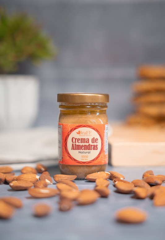 Crema de almendras  100% Natural 100g